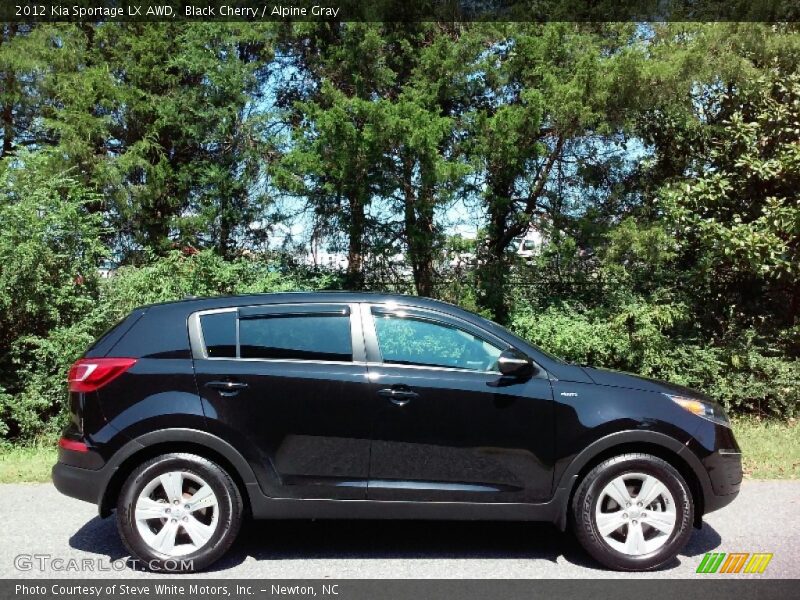  2012 Sportage LX AWD Black Cherry