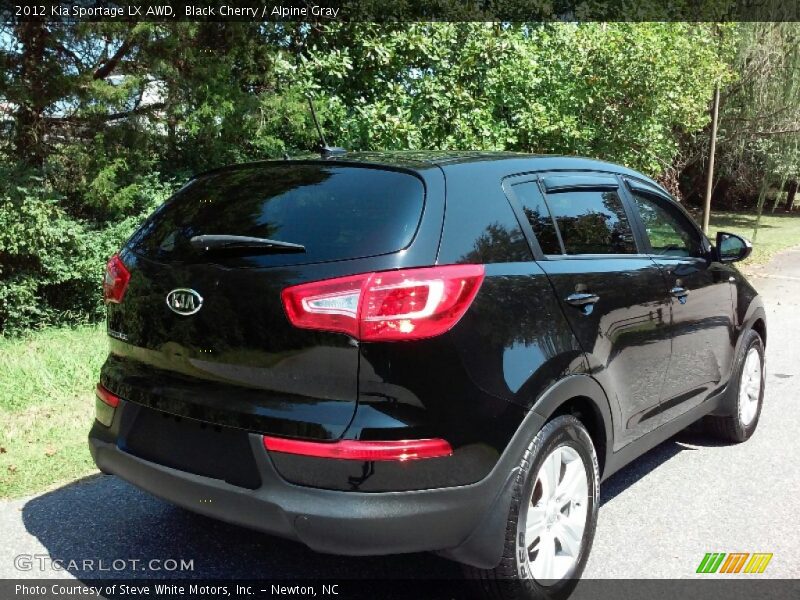 Black Cherry / Alpine Gray 2012 Kia Sportage LX AWD