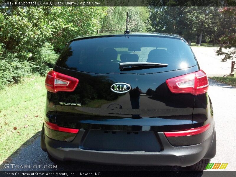 Black Cherry / Alpine Gray 2012 Kia Sportage LX AWD