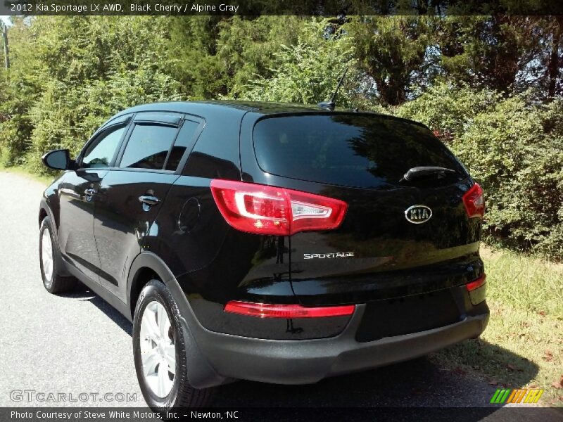 Black Cherry / Alpine Gray 2012 Kia Sportage LX AWD