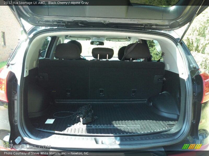Black Cherry / Alpine Gray 2012 Kia Sportage LX AWD