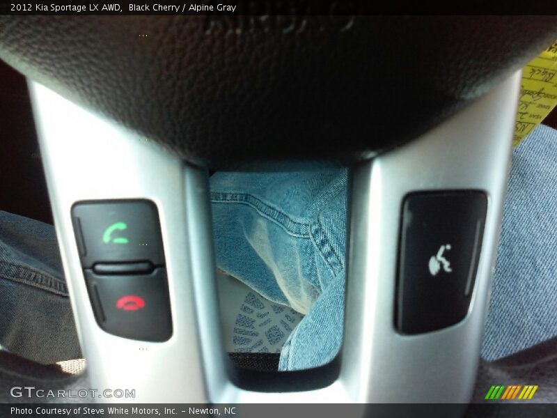 Black Cherry / Alpine Gray 2012 Kia Sportage LX AWD