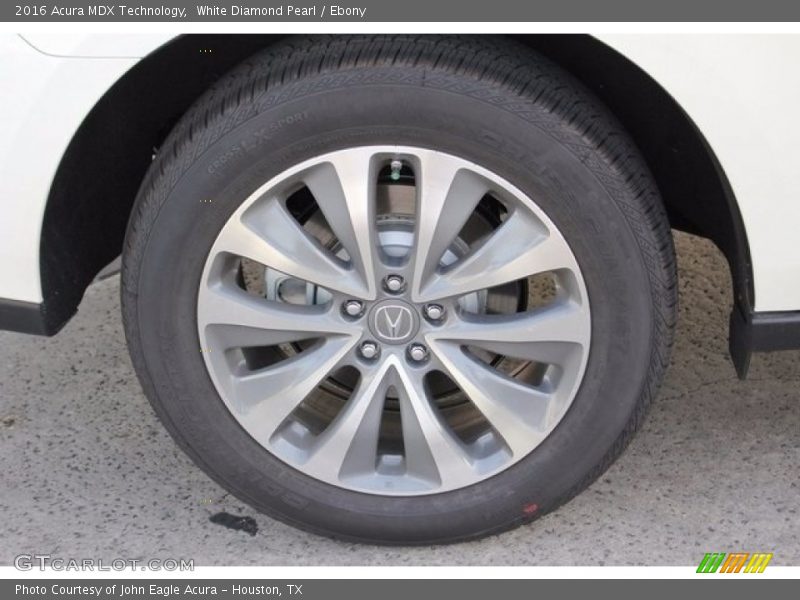 White Diamond Pearl / Ebony 2016 Acura MDX Technology