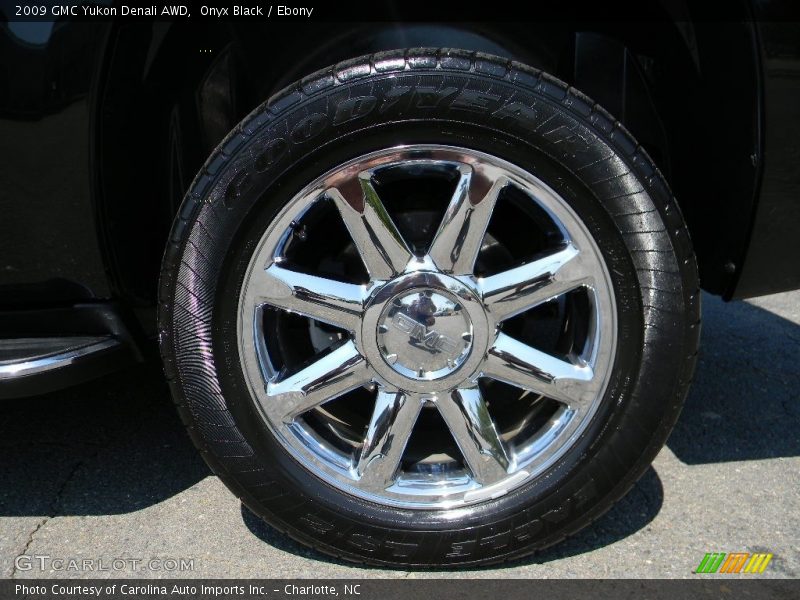Onyx Black / Ebony 2009 GMC Yukon Denali AWD