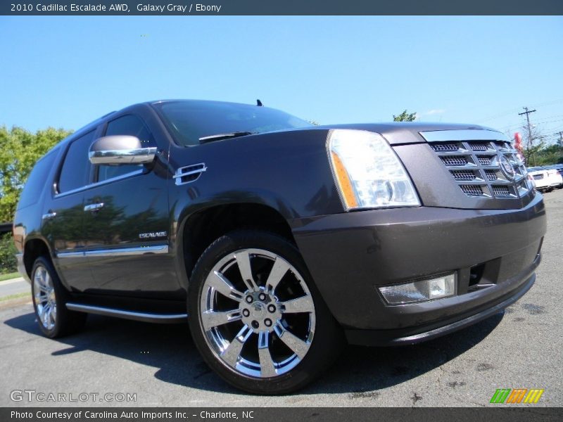 Galaxy Gray / Ebony 2010 Cadillac Escalade AWD
