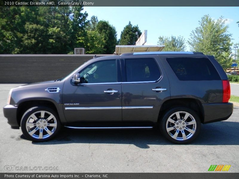Galaxy Gray / Ebony 2010 Cadillac Escalade AWD