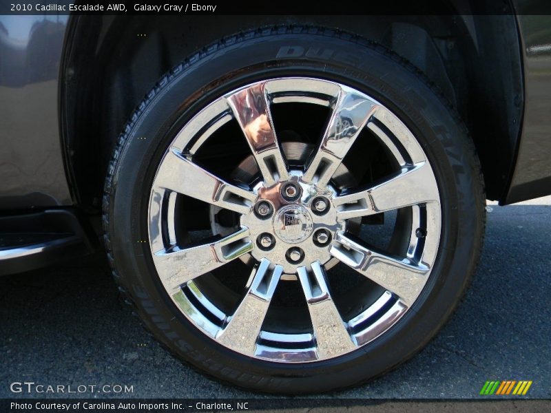 Galaxy Gray / Ebony 2010 Cadillac Escalade AWD