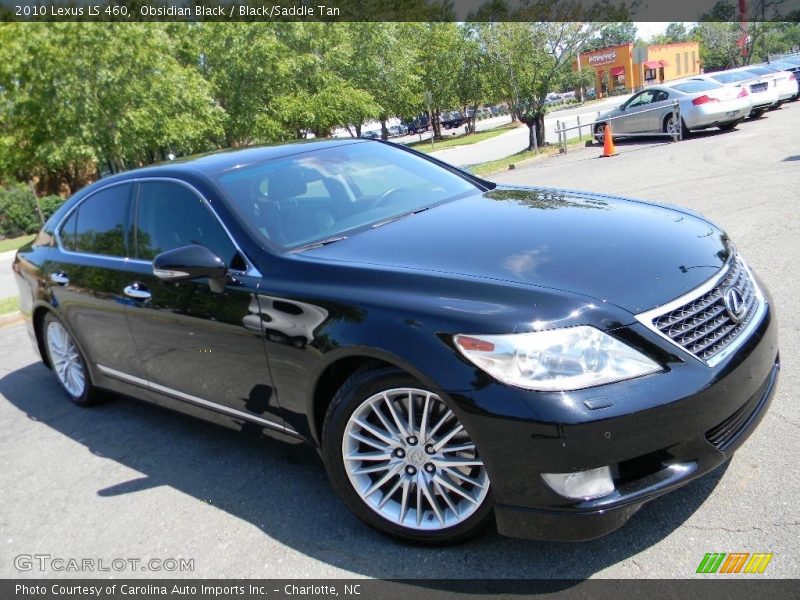 Front 3/4 View of 2010 LS 460