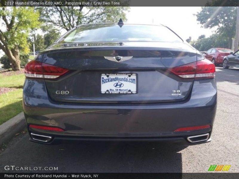 Patigonia Blue / Gray Two Tone 2017 Hyundai Genesis G80 AWD