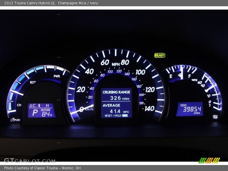 Champagne Mica / Ivory 2013 Toyota Camry Hybrid LE