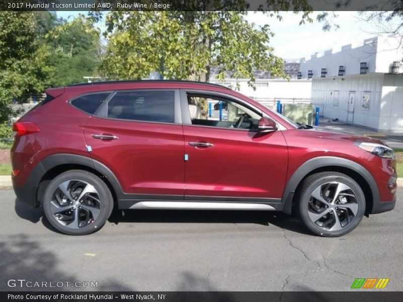 2017 Tucson Limited AWD Ruby Wine