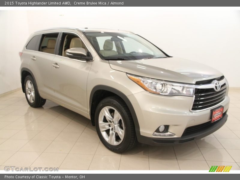 Creme Brulee Mica / Almond 2015 Toyota Highlander Limited AWD