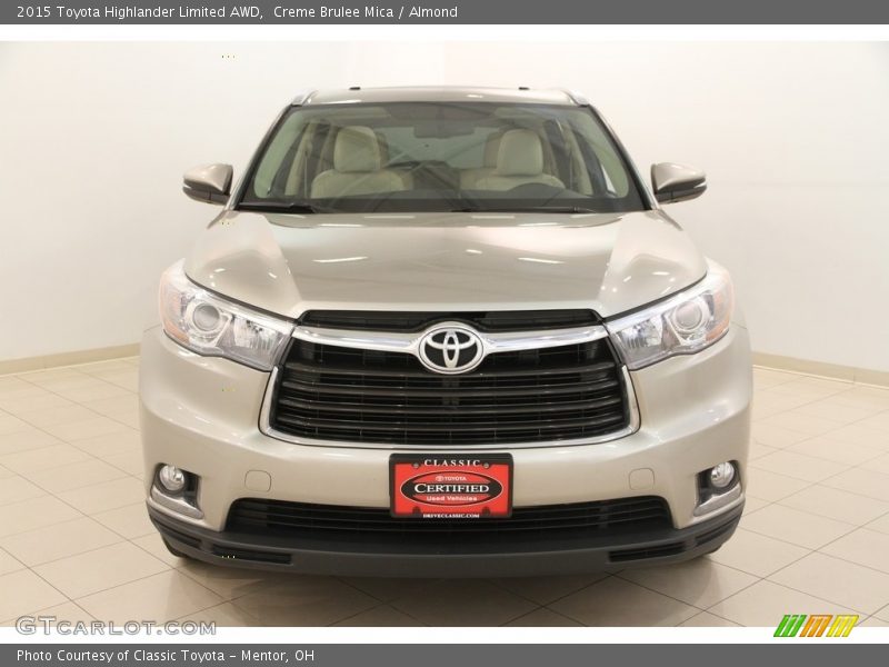 Creme Brulee Mica / Almond 2015 Toyota Highlander Limited AWD