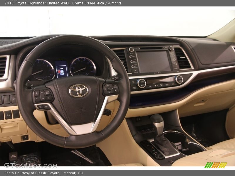 Creme Brulee Mica / Almond 2015 Toyota Highlander Limited AWD