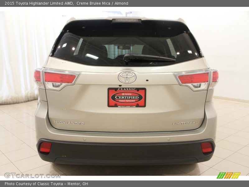 Creme Brulee Mica / Almond 2015 Toyota Highlander Limited AWD