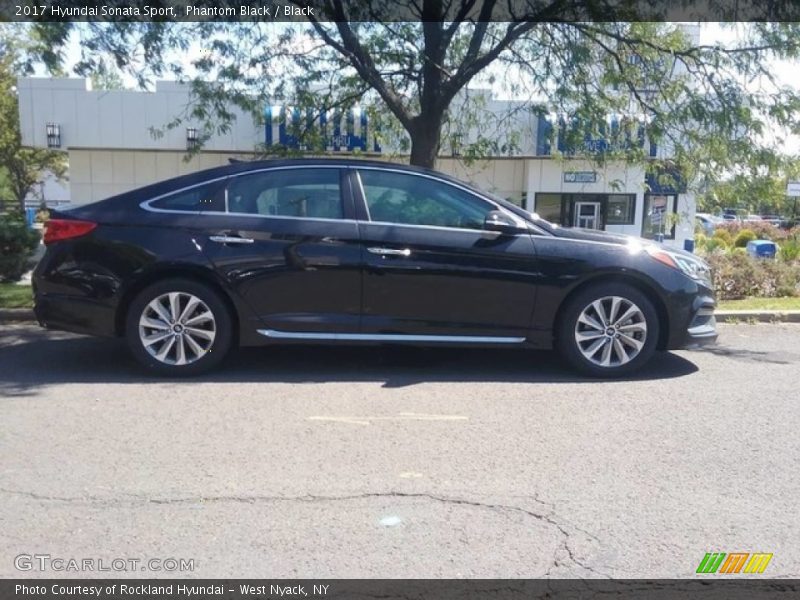Phantom Black / Black 2017 Hyundai Sonata Sport