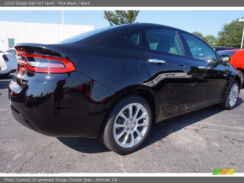Pitch Black / Black 2016 Dodge Dart SXT Sport