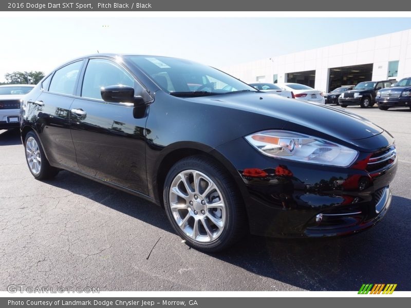 Pitch Black / Black 2016 Dodge Dart SXT Sport