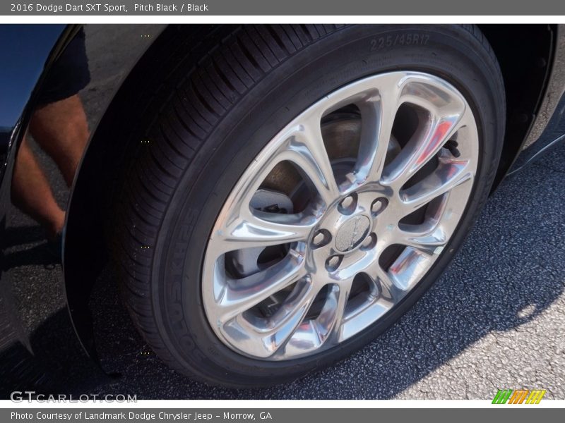 Pitch Black / Black 2016 Dodge Dart SXT Sport