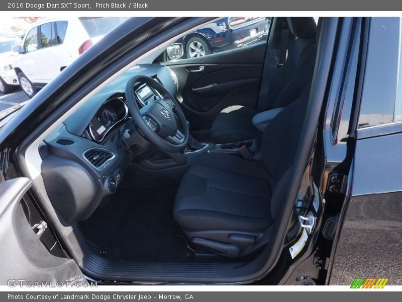 Pitch Black / Black 2016 Dodge Dart SXT Sport