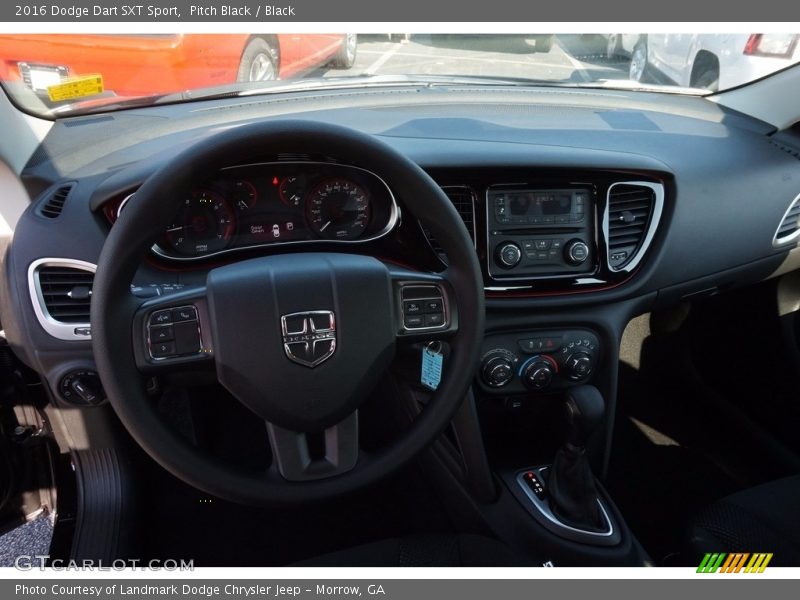 Pitch Black / Black 2016 Dodge Dart SXT Sport