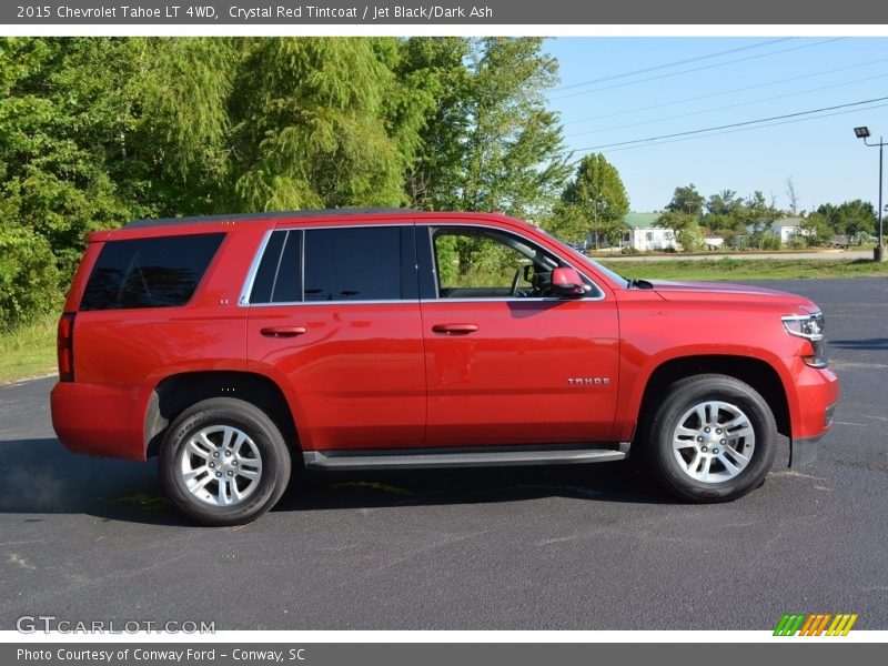 Crystal Red Tintcoat / Jet Black/Dark Ash 2015 Chevrolet Tahoe LT 4WD