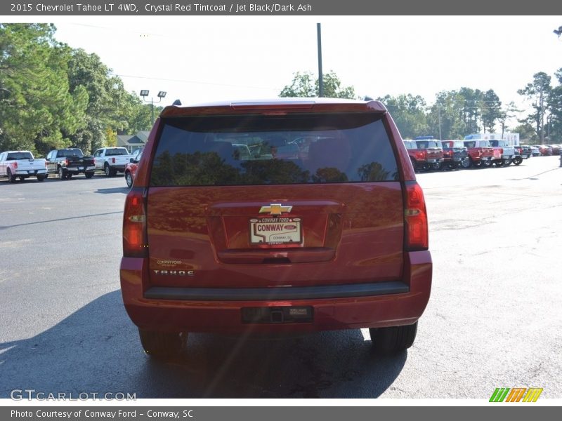 Crystal Red Tintcoat / Jet Black/Dark Ash 2015 Chevrolet Tahoe LT 4WD