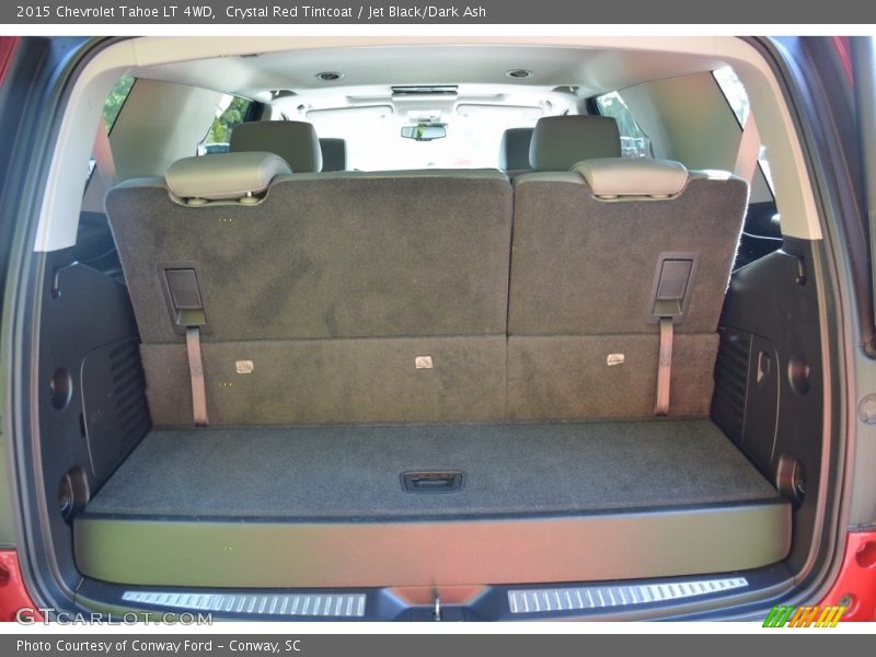 Crystal Red Tintcoat / Jet Black/Dark Ash 2015 Chevrolet Tahoe LT 4WD