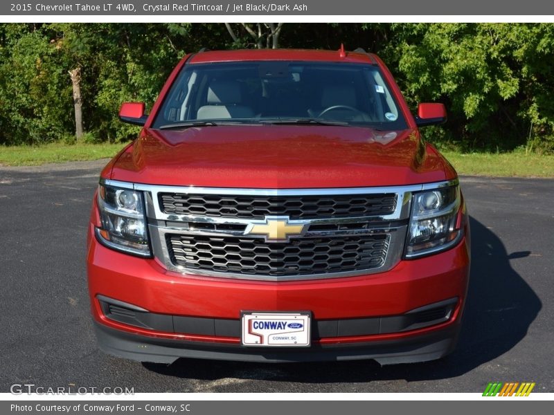 Crystal Red Tintcoat / Jet Black/Dark Ash 2015 Chevrolet Tahoe LT 4WD