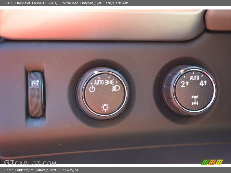 Crystal Red Tintcoat / Jet Black/Dark Ash 2015 Chevrolet Tahoe LT 4WD