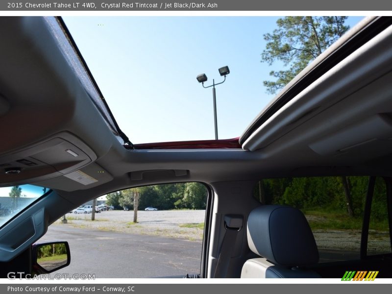 Crystal Red Tintcoat / Jet Black/Dark Ash 2015 Chevrolet Tahoe LT 4WD