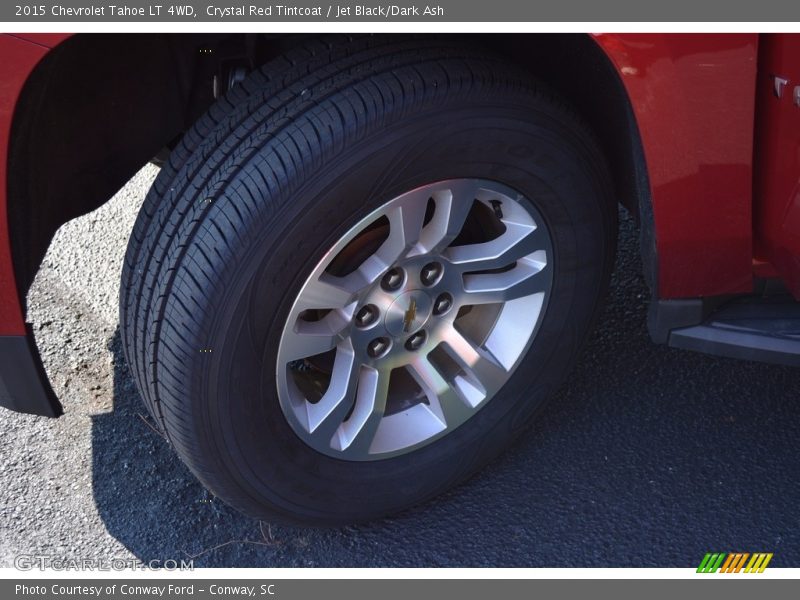Crystal Red Tintcoat / Jet Black/Dark Ash 2015 Chevrolet Tahoe LT 4WD