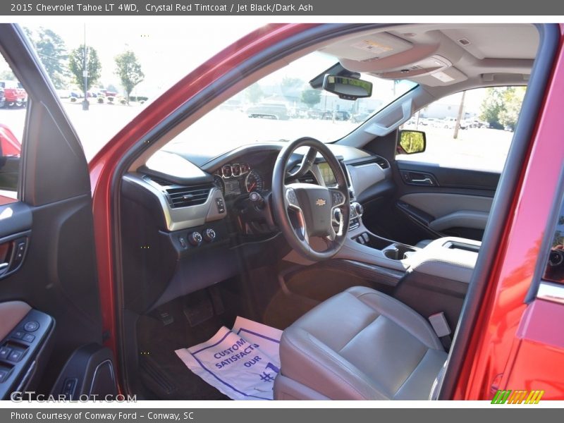 Crystal Red Tintcoat / Jet Black/Dark Ash 2015 Chevrolet Tahoe LT 4WD