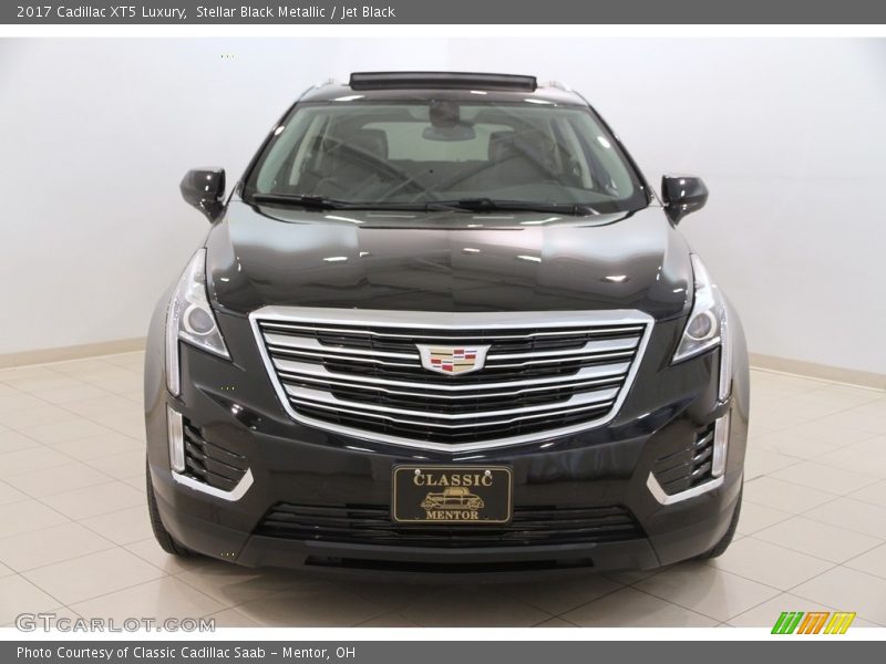 Stellar Black Metallic / Jet Black 2017 Cadillac XT5 Luxury