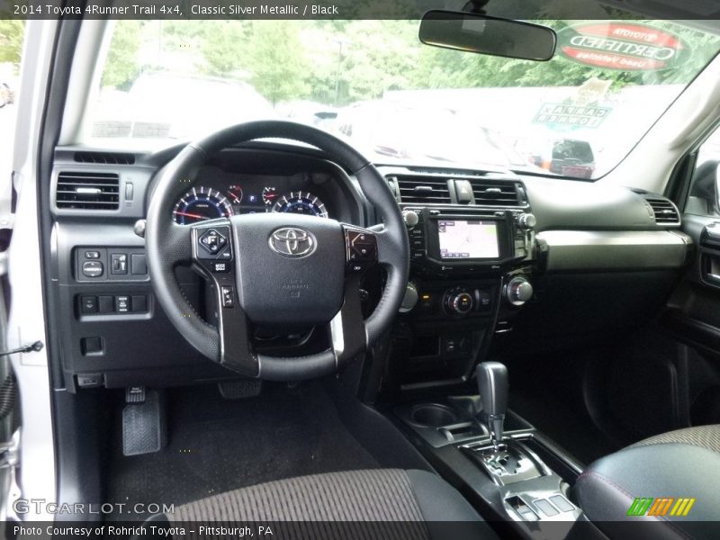 Classic Silver Metallic / Black 2014 Toyota 4Runner Trail 4x4