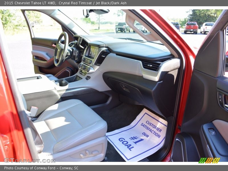 Crystal Red Tintcoat / Jet Black/Dark Ash 2015 Chevrolet Tahoe LT 4WD