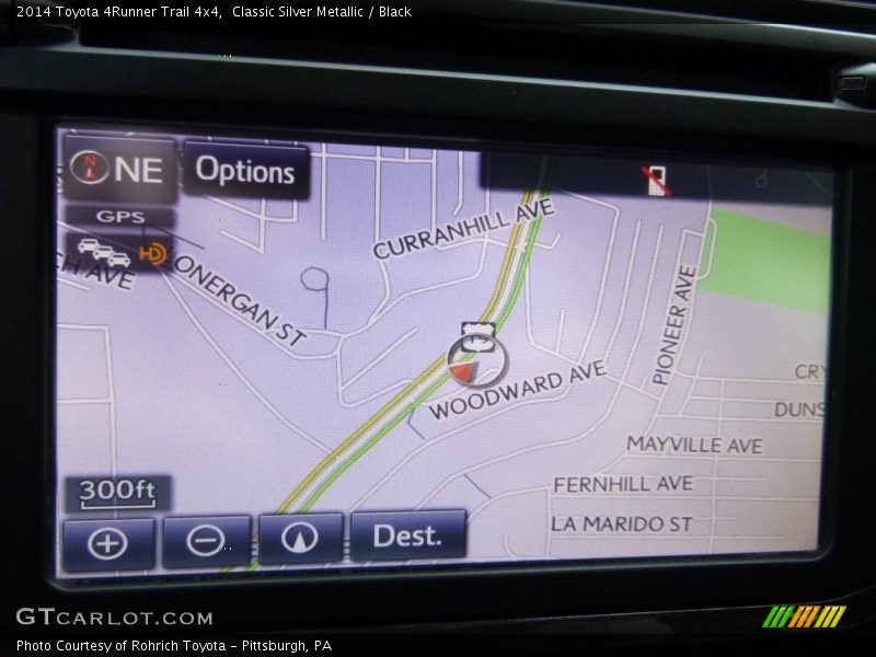 Classic Silver Metallic / Black 2014 Toyota 4Runner Trail 4x4