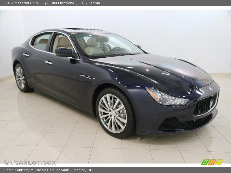 Blu Emozione (Blue) / Sabbia 2014 Maserati Ghibli S Q4