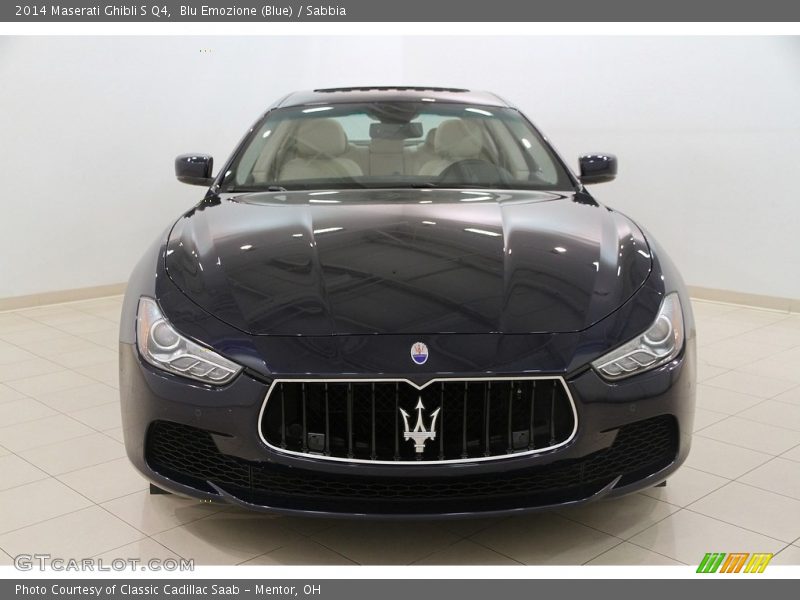 Blu Emozione (Blue) / Sabbia 2014 Maserati Ghibli S Q4