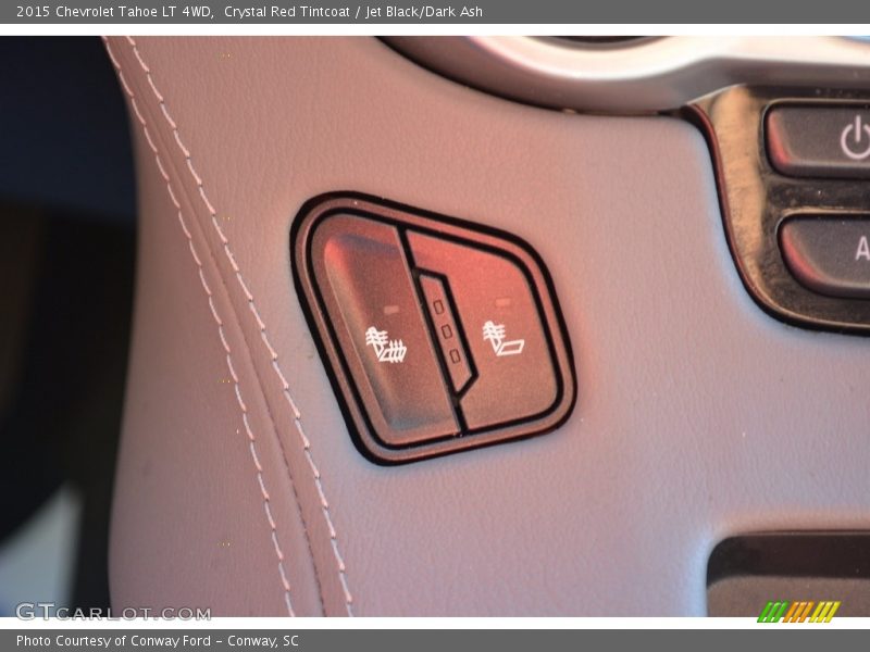 Crystal Red Tintcoat / Jet Black/Dark Ash 2015 Chevrolet Tahoe LT 4WD