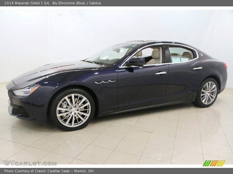Blu Emozione (Blue) / Sabbia 2014 Maserati Ghibli S Q4