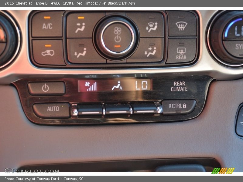 Crystal Red Tintcoat / Jet Black/Dark Ash 2015 Chevrolet Tahoe LT 4WD