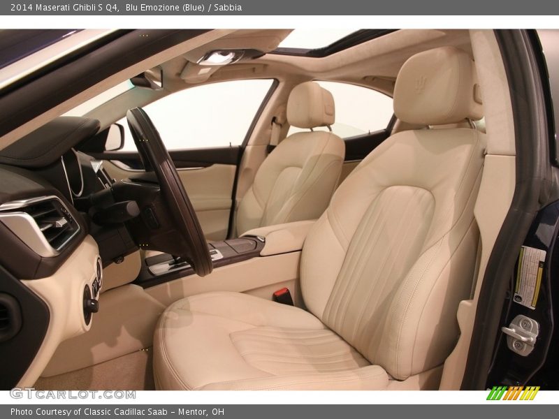 Blu Emozione (Blue) / Sabbia 2014 Maserati Ghibli S Q4