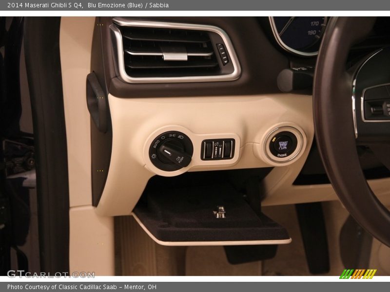 Blu Emozione (Blue) / Sabbia 2014 Maserati Ghibli S Q4
