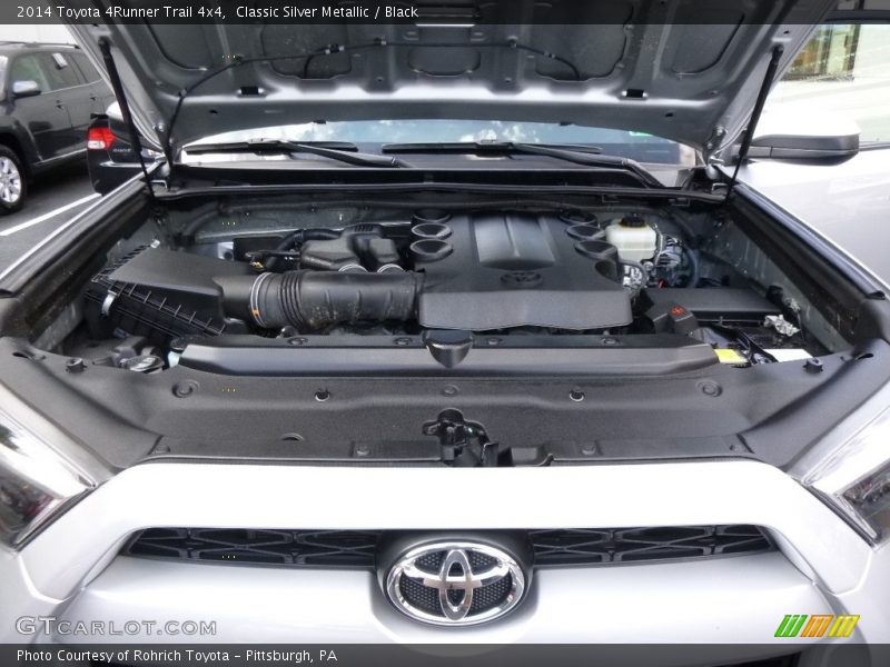 Classic Silver Metallic / Black 2014 Toyota 4Runner Trail 4x4