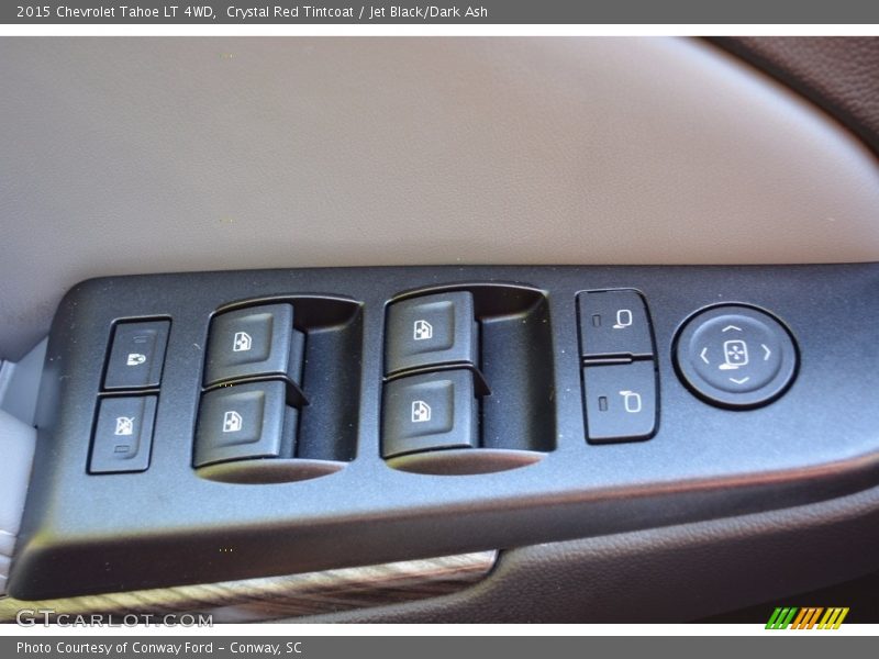 Crystal Red Tintcoat / Jet Black/Dark Ash 2015 Chevrolet Tahoe LT 4WD