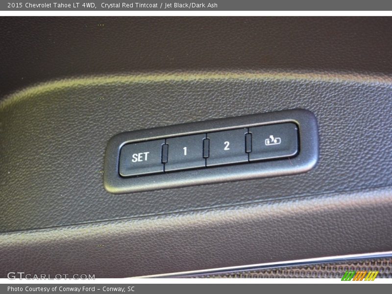 Crystal Red Tintcoat / Jet Black/Dark Ash 2015 Chevrolet Tahoe LT 4WD