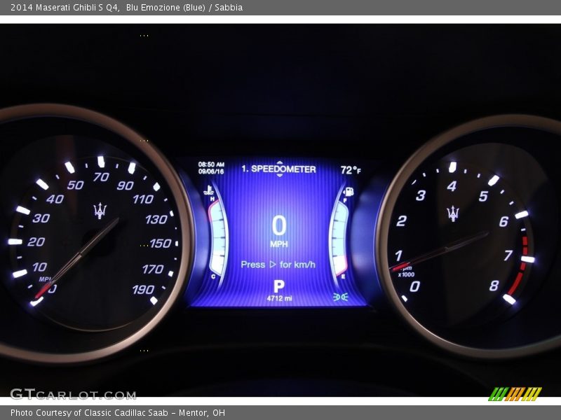 Blu Emozione (Blue) / Sabbia 2014 Maserati Ghibli S Q4