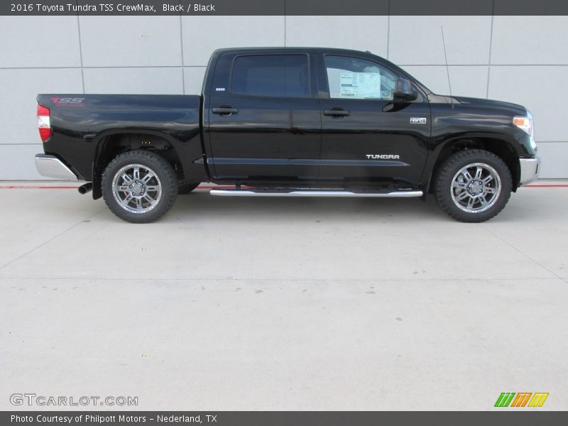 Black / Black 2016 Toyota Tundra TSS CrewMax