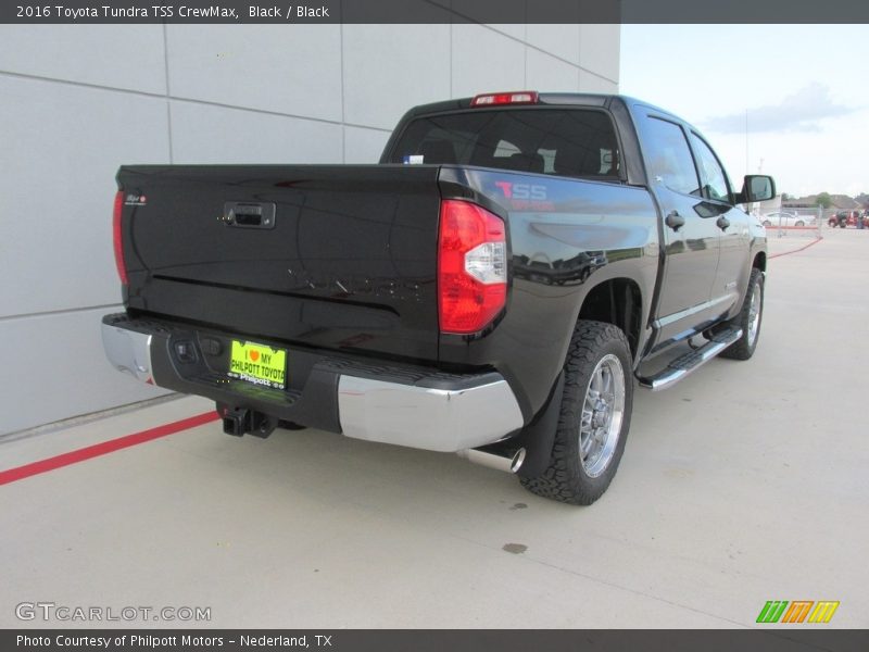 Black / Black 2016 Toyota Tundra TSS CrewMax